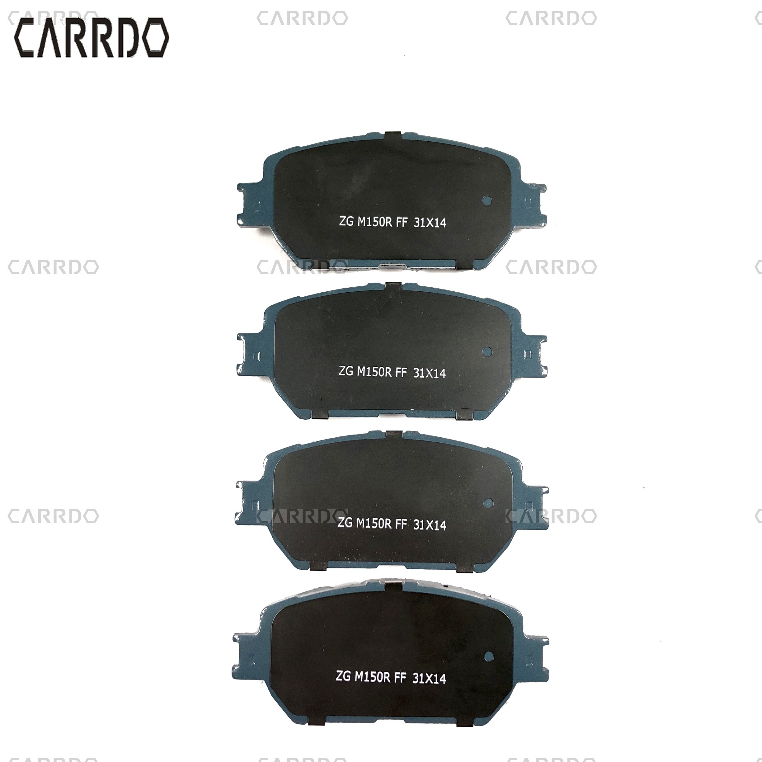 04465-33240 Car Brake Pads Disc Brake Ceramic Semi-Metallic Disc Drum Type Toyota Ceramic Braking Wear Resistant