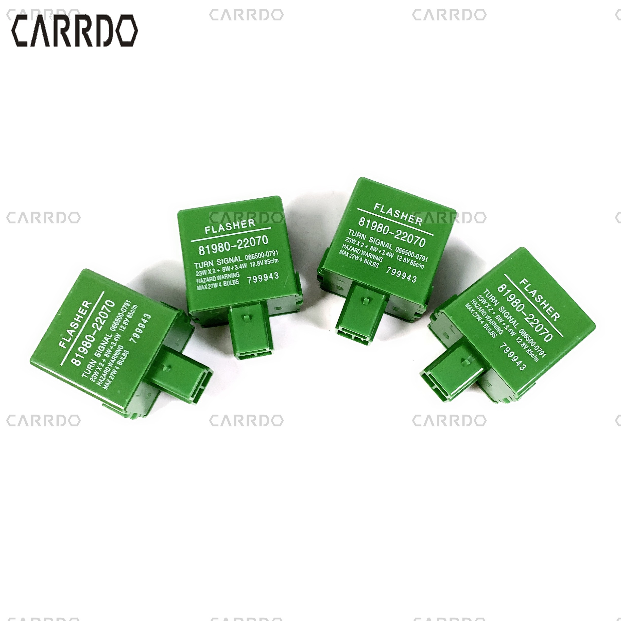 Wholesale automatic flashing bulb relays for turn signals, OEM for Toyota 12V car relays 81980-22070