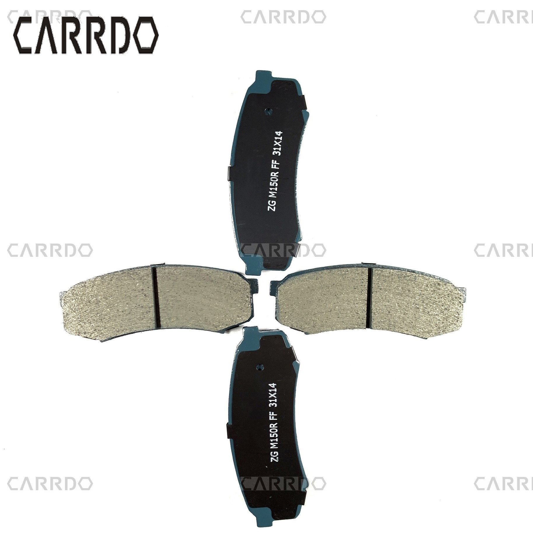 04466-60020 Manufacturer: Applicable to Toyota brake pads, metal ceramic automotive brake pads, D606