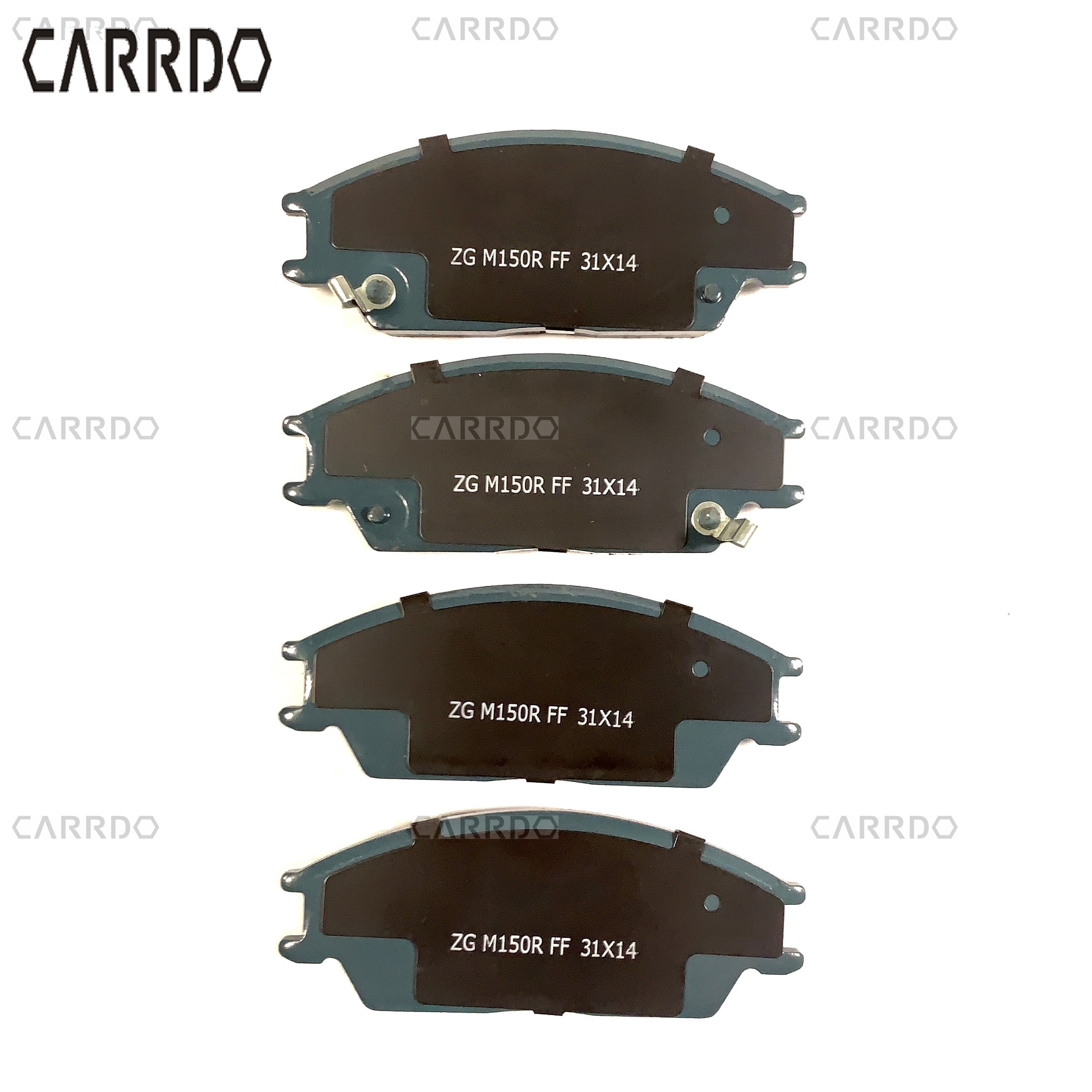 Automotive brake pads and friction pads for wholesale export, model 58101-24A00, are suitable for Hyundai and Kia models 5810124A00.