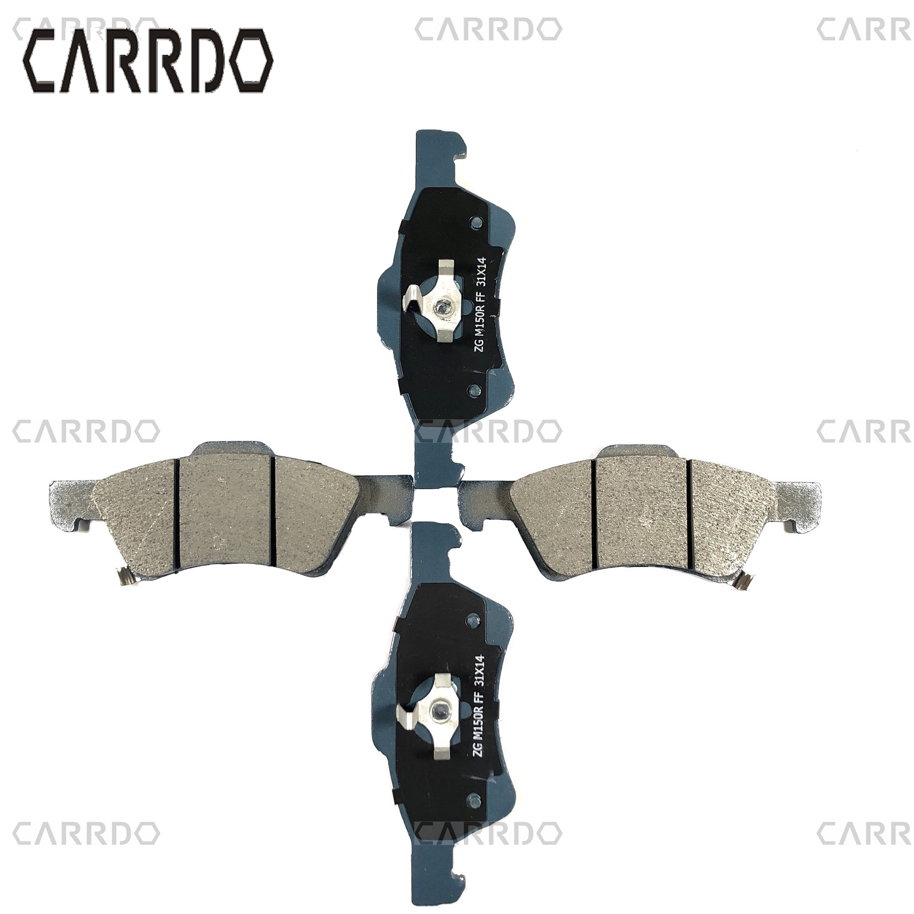 OEM 05019803AA Chrysler high-quality braking system component - brake pad
