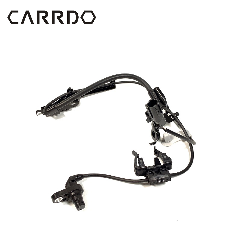Original equipment manufacturer for the front left anti-lock braking system wheel speed sensor: 89543-0E080 895430E080