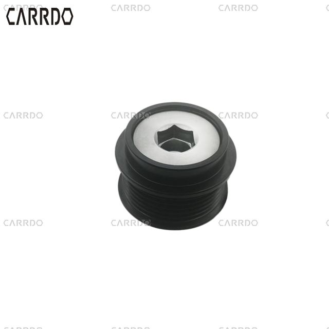 Available in stock: Precision generator pulley for automobiles, model 27415-0W120, for the 2.5-liter engine of the Camry. One-way pulley.