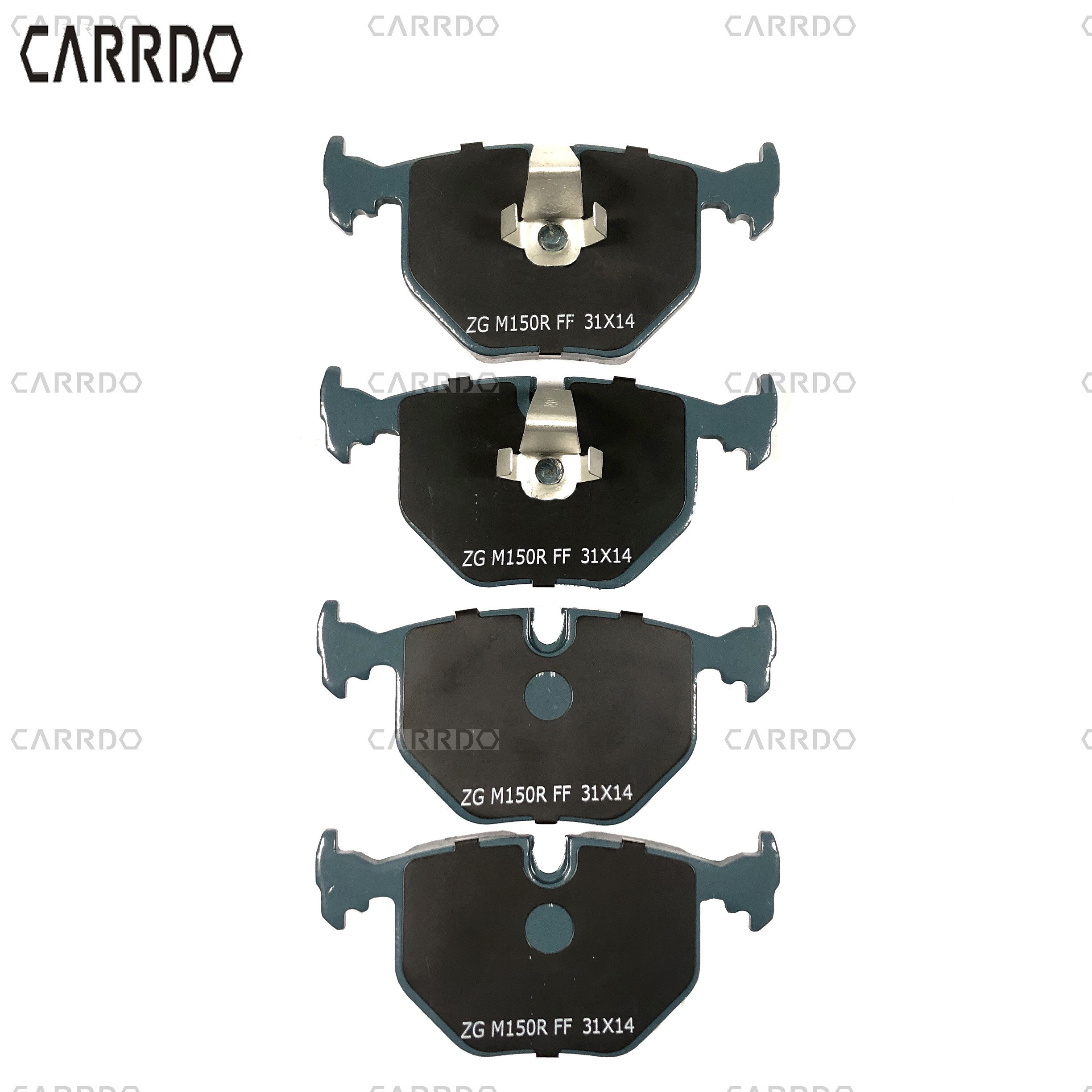 Applicable to brake pads of Mercedes-Benz and BMW German models, part number 34216761248