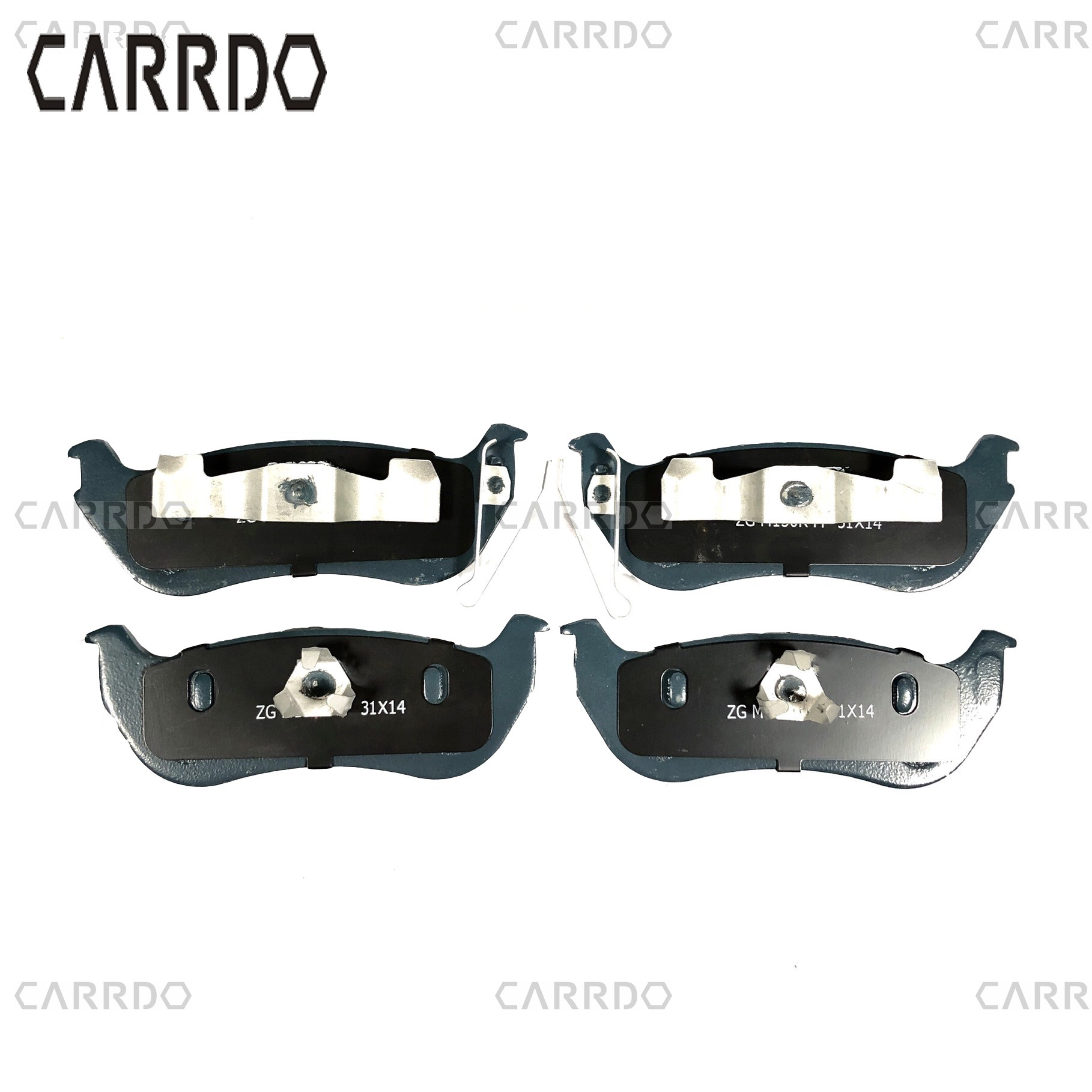 Ford Wrangler Explorer Jeep Liberty D964 Series Ceramic Rear Disc Brake Pads