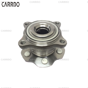 The manufacturer supplies the rear wheel bearing unit hub assembly 43202-EA500, which is suitable for Nissan Pathfinder.