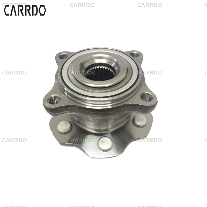 The manufacturer supplies the rear wheel bearing unit hub assembly 43202-EA500, which is suitable for Nissan Pathfinder.