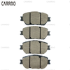 04465-33240 Car Brake Pads Disc Brake Ceramic Semi-Metallic Disc Drum Type Toyota Ceramic Braking Wear Resistant