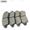 04465-YZZ51 is applicable to Toyota CORONA brake pads and semi-metallic braking system.