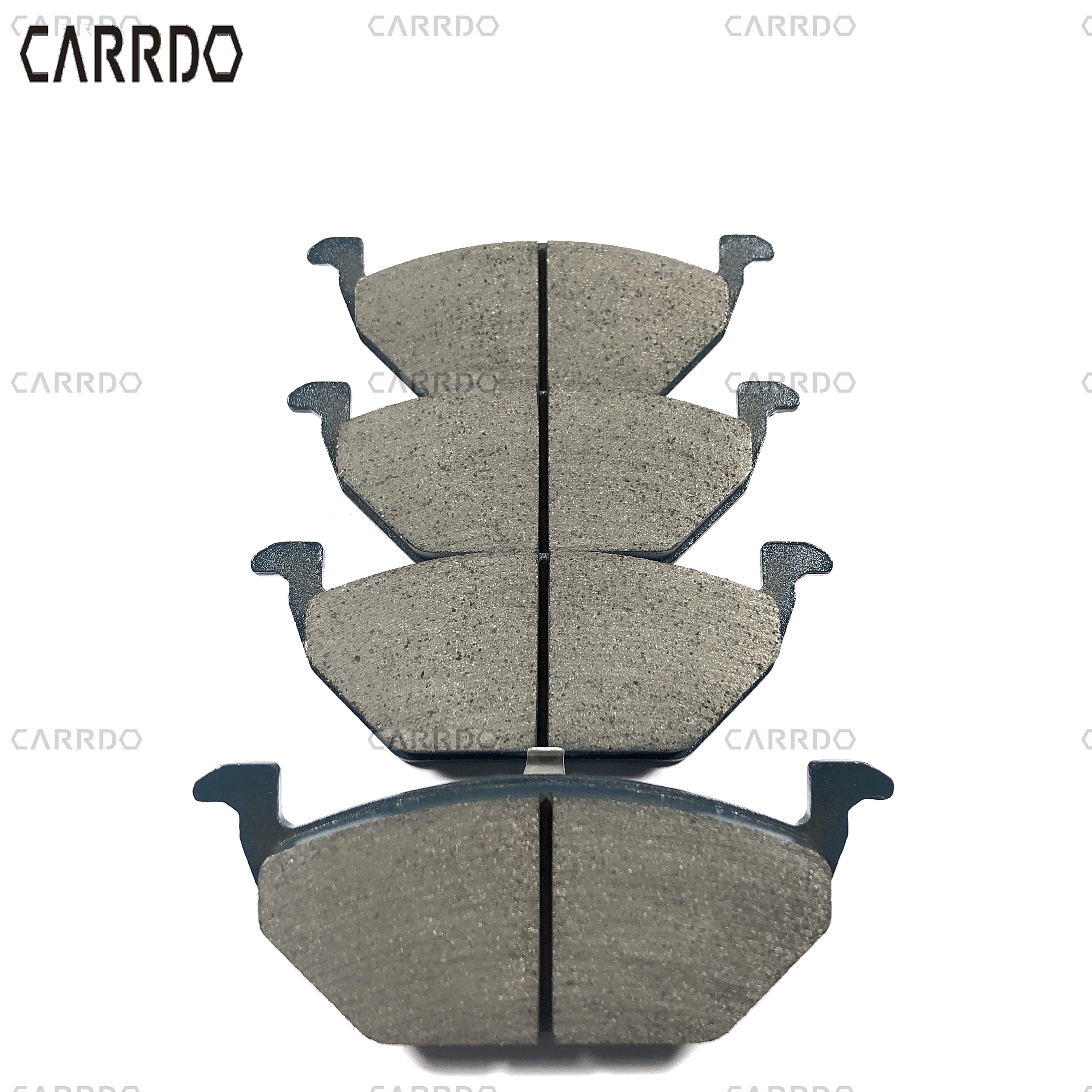 Ceramic brake pads for Volkswagen Polo, Bora, Lavida, New Jetta, Sagitar, Roewe and Audi, part number: 1J0698151C, suitable for mass market.