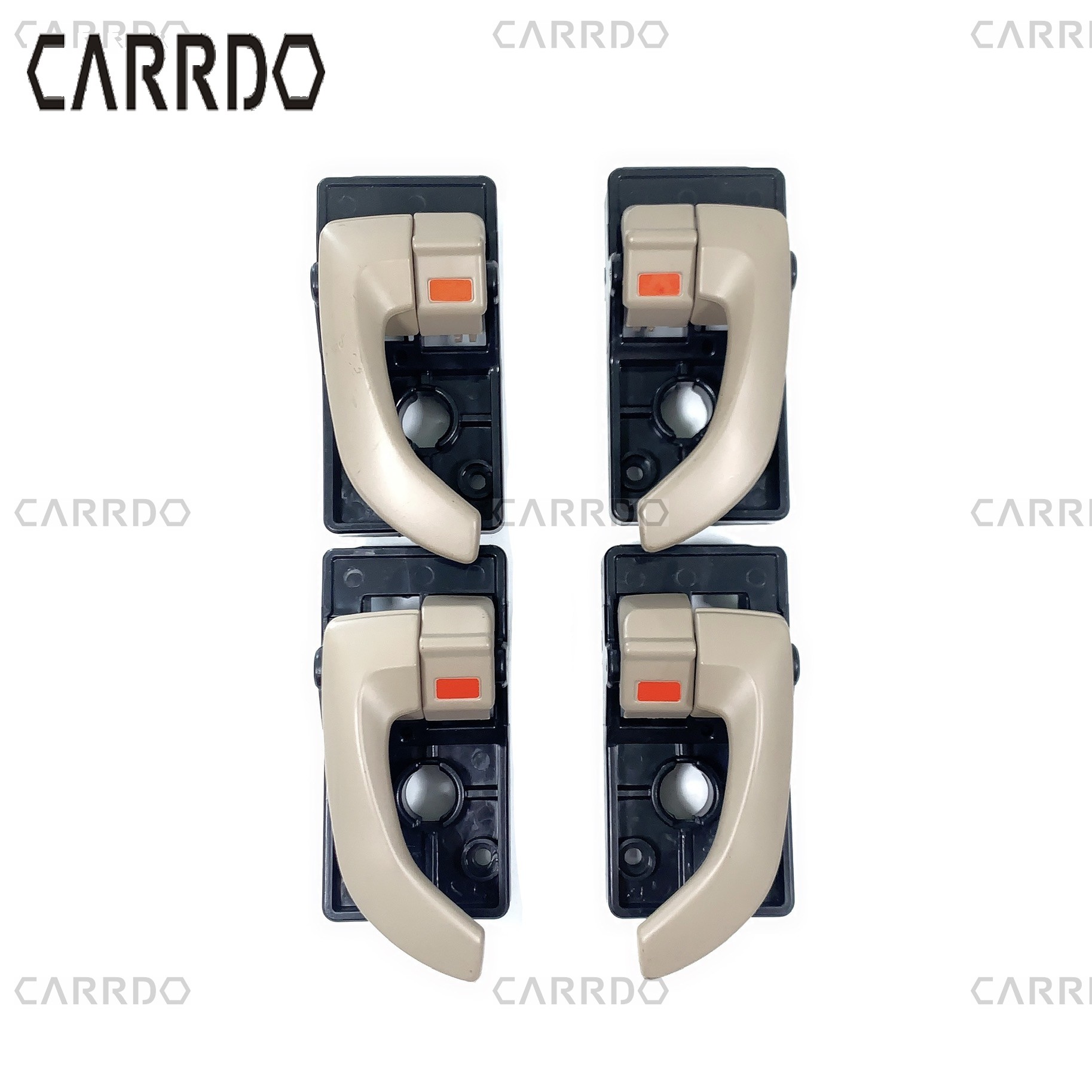 The new interior door handles of the modern Tucson Ix35 are of the following models: 82610-2E000 for the left driver's side and 82620-2E000 for the right side. They are applicable for the years 2006 t