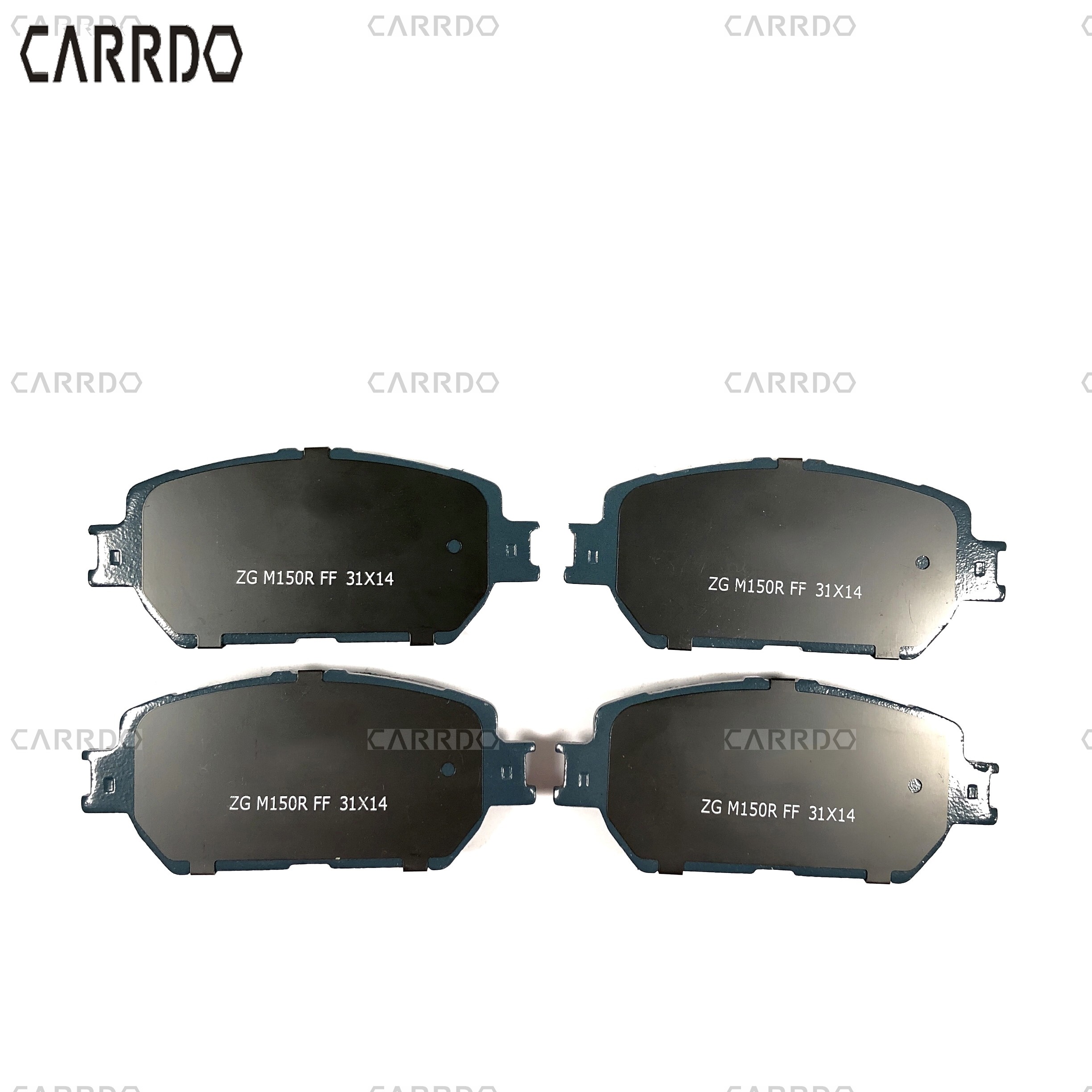 04465-33240 Car Brake Pads Disc Brake Ceramic Semi-Metallic Disc Drum Type Toyota Ceramic Braking Wear Resistant