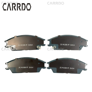 Automotive brake pads and friction pads for wholesale export, model 58101-24A00, are suitable for Hyundai and Kia models 5810124A00.