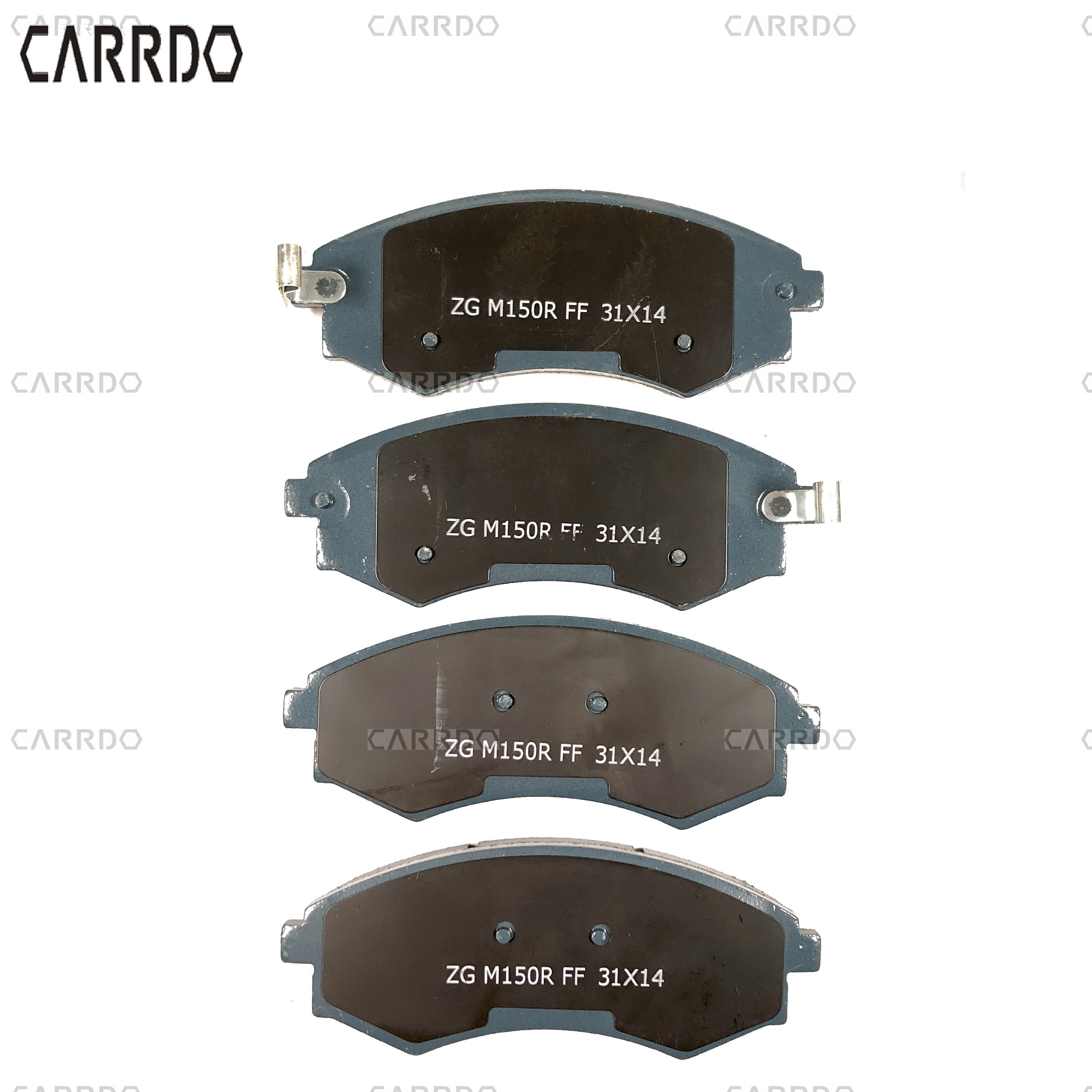 58101-28A00 is applicable to the front brake pads and brake friction plates of modern Kia vehicles.
