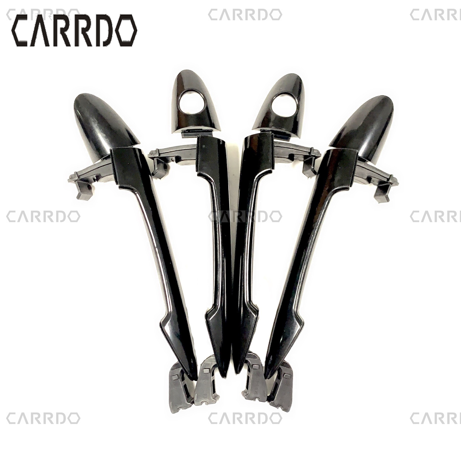 Car parts wholesale - brand new black outer door handle for the left front side. 4 pieces. Suitable for Kia Picanto from 2011 to 2017. Model numbers: 82651-1Y000, 82661-1Y000.