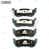 Ford Wrangler Explorer Jeep Liberty D964 Series Ceramic Rear Disc Brake Pads