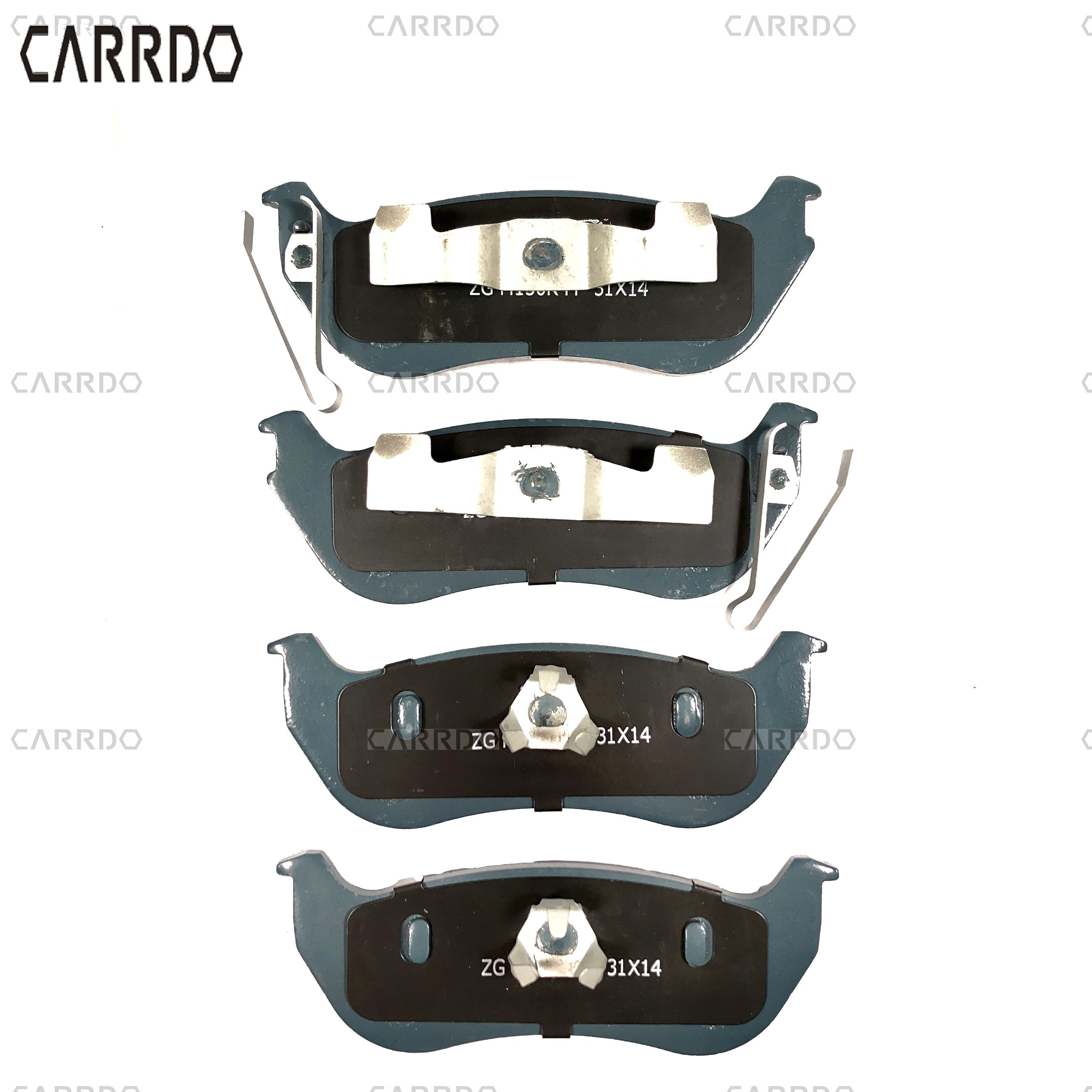 Ford Wrangler Explorer Jeep Liberty D964 Series Ceramic Rear Disc Brake Pads