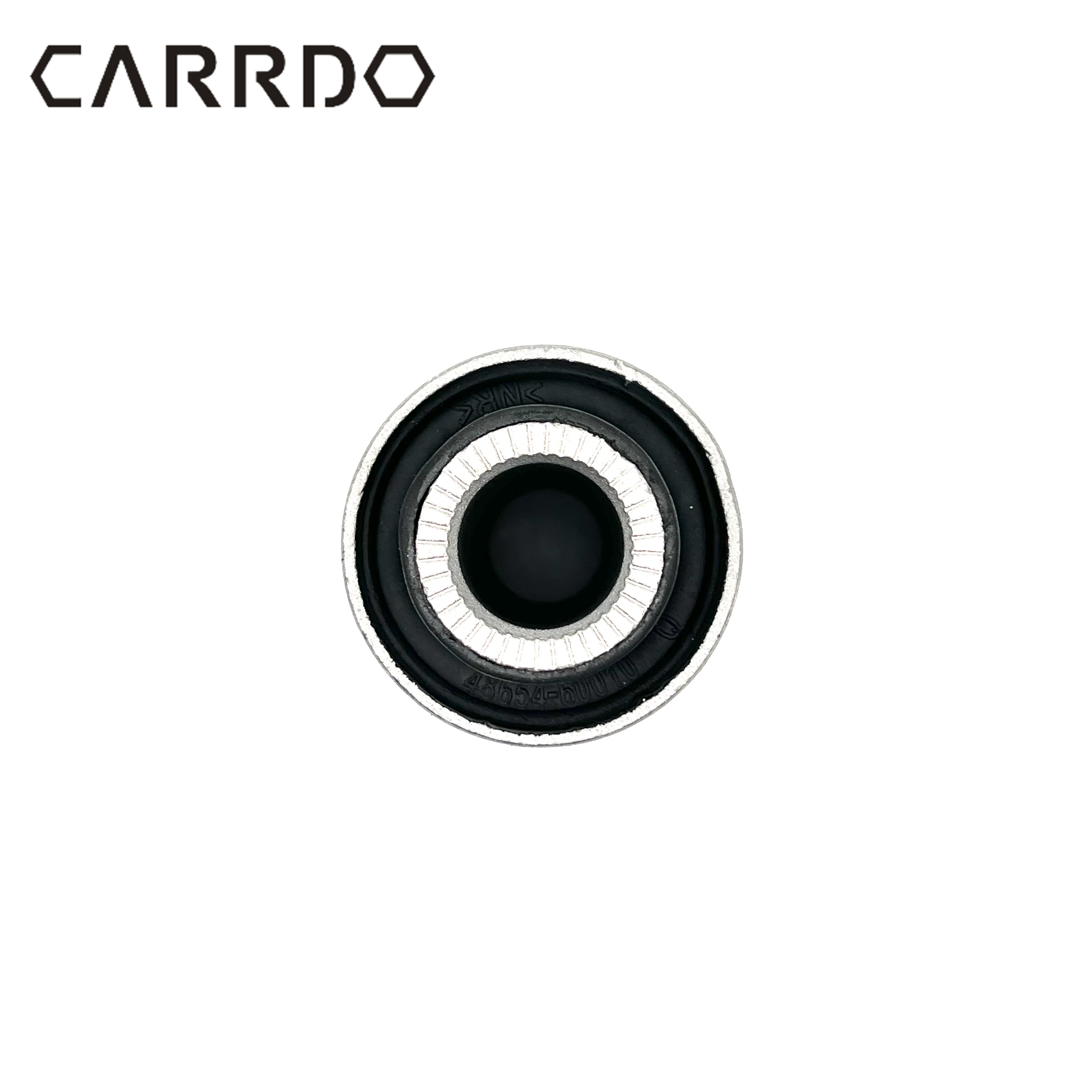 The new upper control arm bushing for the Land Cruiser 100 Lexus LX470 vehicle, with part number 48654-60020, for the suspension arm.