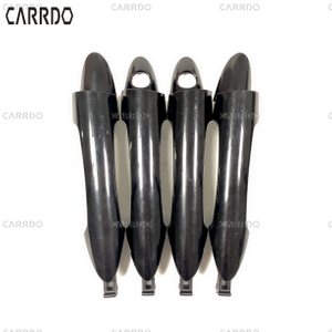 Car parts wholesale - brand new black outer door handle for the left front side. 4 pieces. Suitable for Kia Picanto from 2011 to 2017. Model numbers: 82651-1Y000, 82661-1Y000.