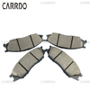 High-quality automotive brake pads D1193 for Nissan B15 are suitable for genuine brake pads of Japanese cars.
