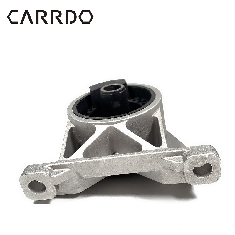 The engine mounting bracket with the OE number 90538576 is installed on the vehicle. This part is manufactured by Chery General Motors, Opel and Vauxhall.