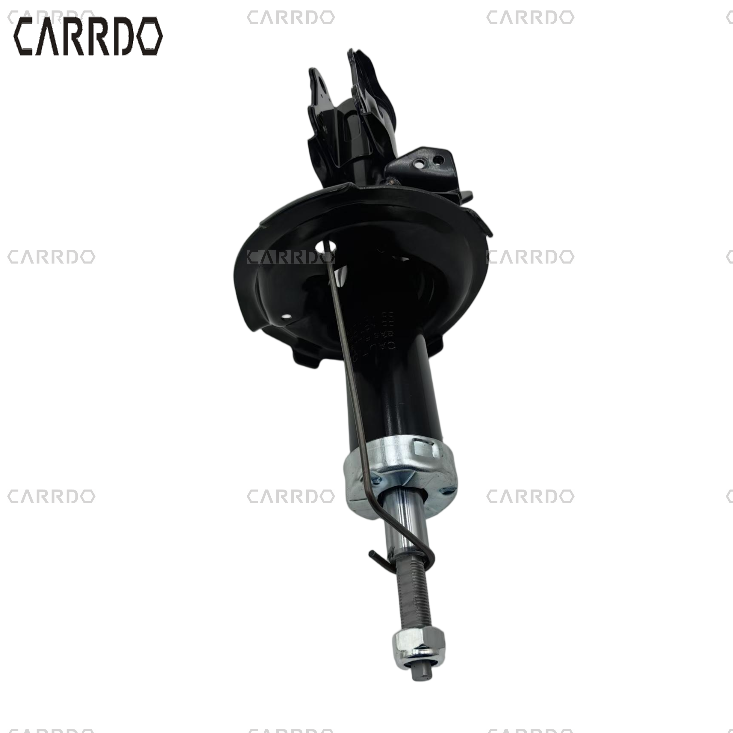 The factory suspension parts of the I10 GRAND I10 54660-0X100, including the front and rear shock absorbers.