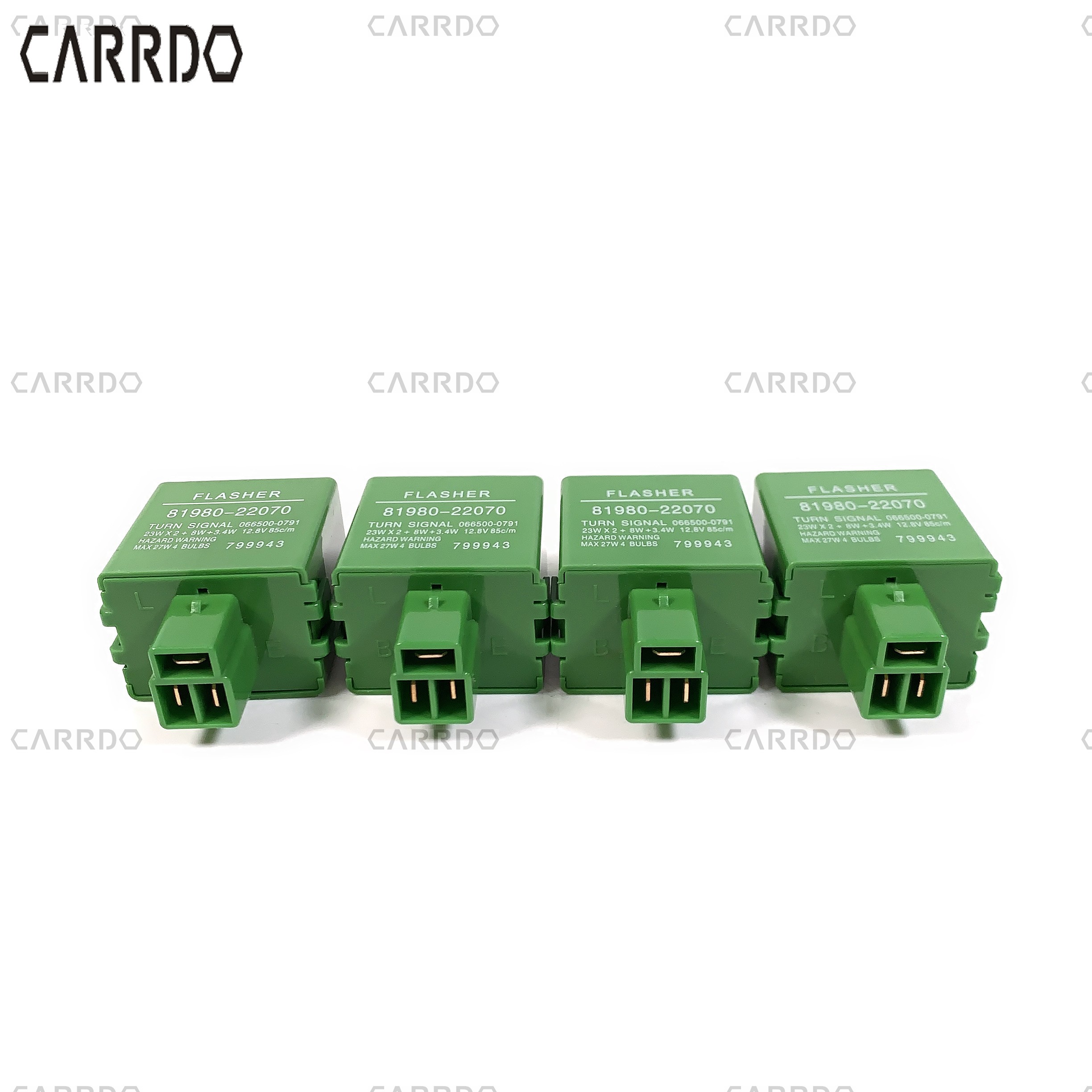 Wholesale automatic flashing bulb relays for turn signals, OEM for Toyota 12V car relays 81980-22070