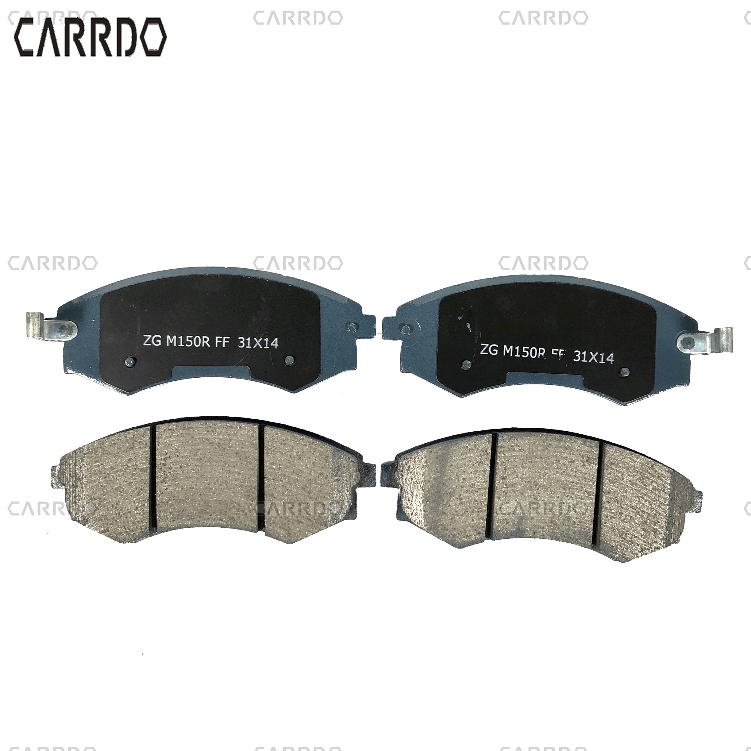58101-28A00 is applicable to the front brake pads and brake friction plates of modern Kia vehicles.