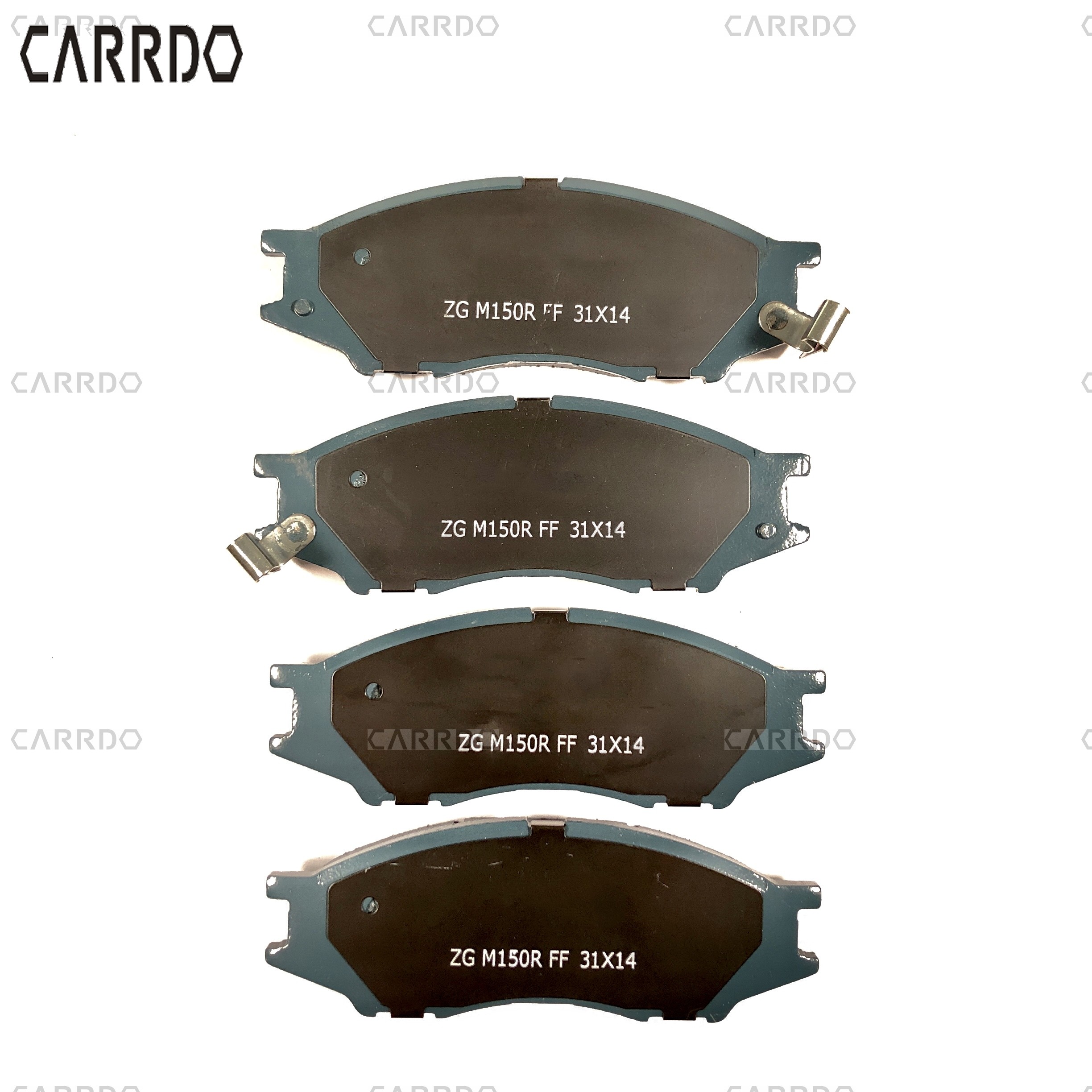 High-quality automotive brake pads D1193 for Nissan B15 are suitable for genuine brake pads of Japanese cars.