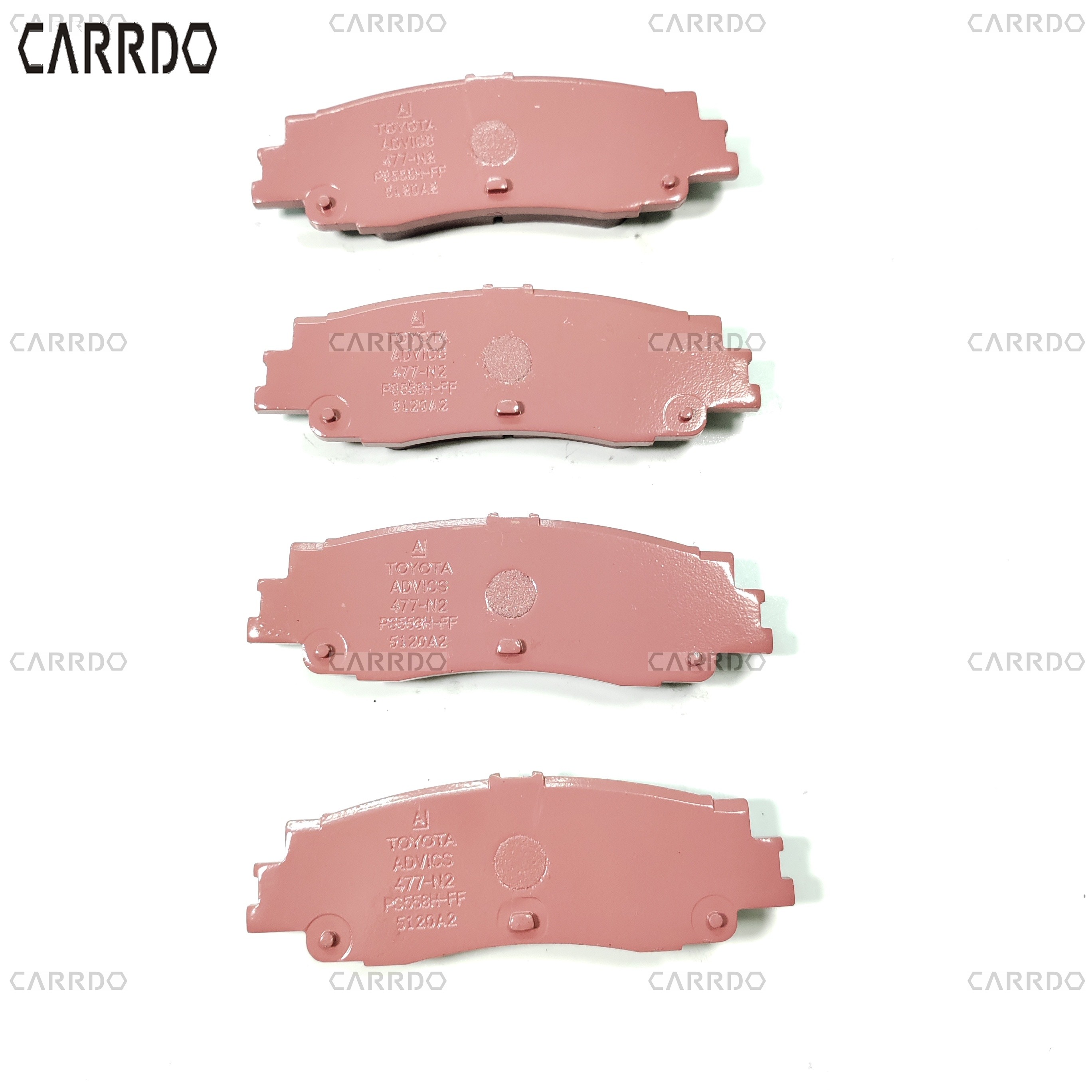 04466-60190 is applicable to the rear brake pads of the 2020 model Land Cruiser FJA300 rear brake pads