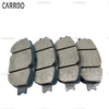 04465-33240 Car Brake Pads Disc Brake Ceramic Semi-Metallic Disc Drum Type Toyota Ceramic Braking Wear Resistant