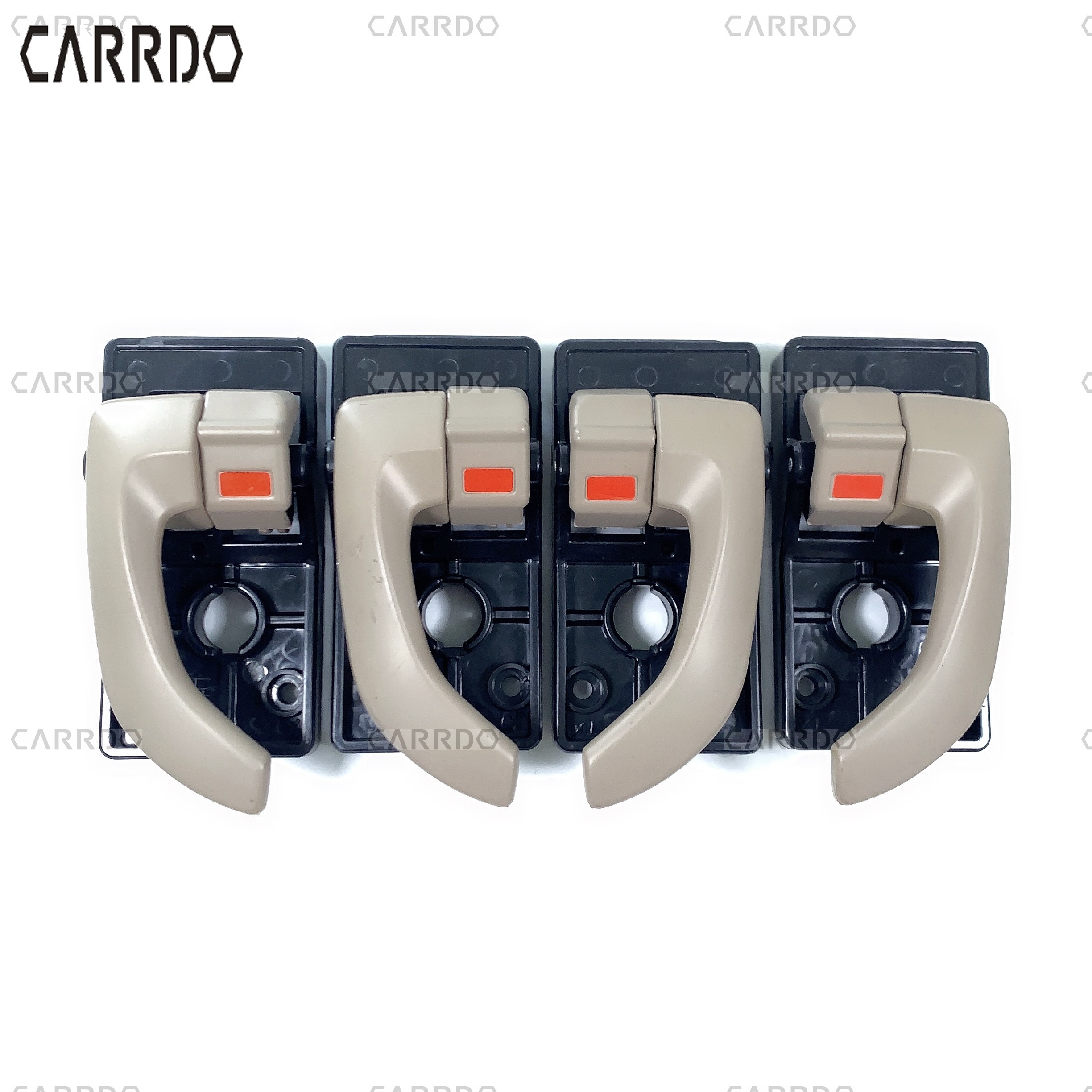 The new interior door handles of the modern Tucson Ix35 are of the following models: 82610-2E000 for the left driver's side and 82620-2E000 for the right side. They are applicable for the years 2006 t