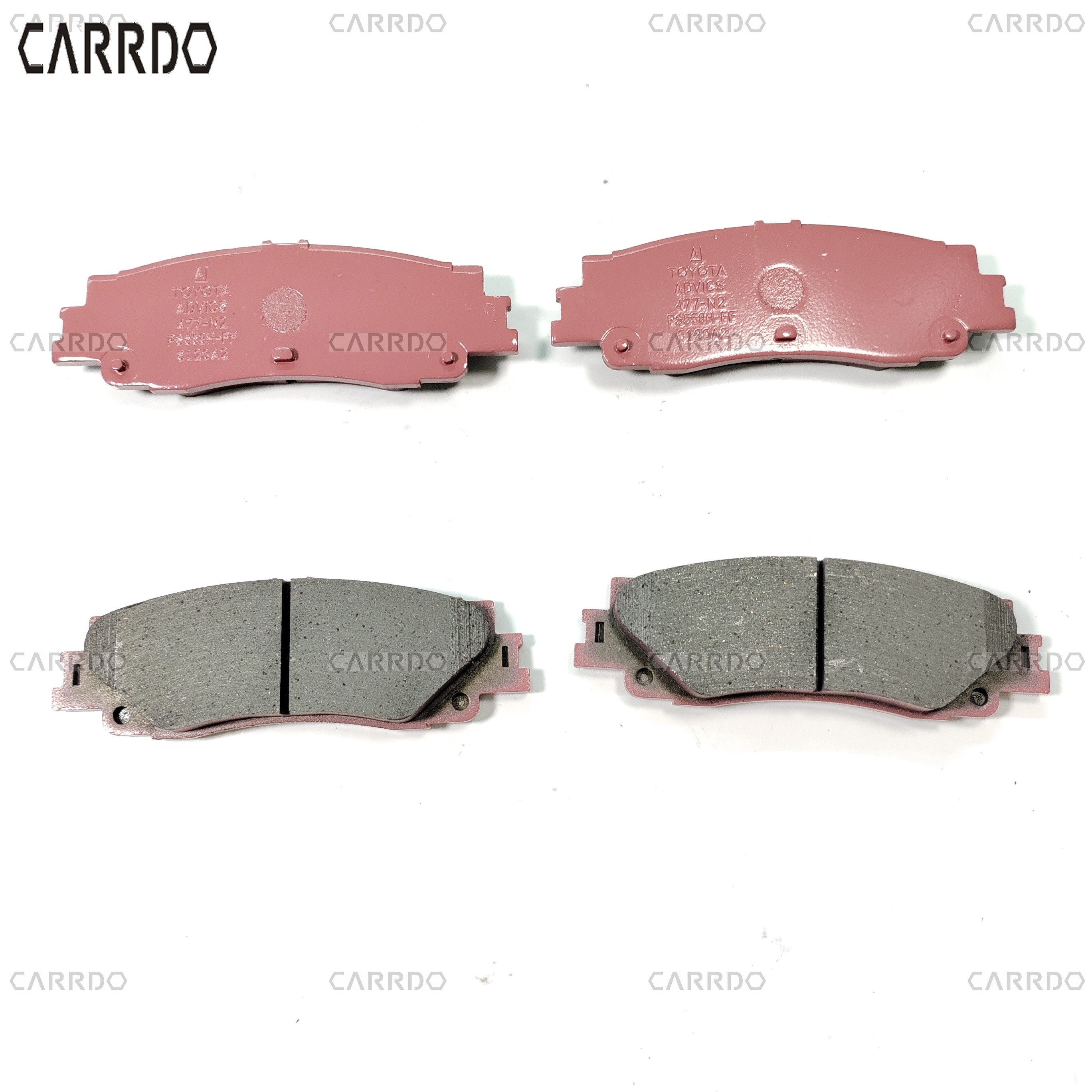 04466-60190 is applicable to the rear brake pads of the 2020 model Land Cruiser FJA300 rear brake pads